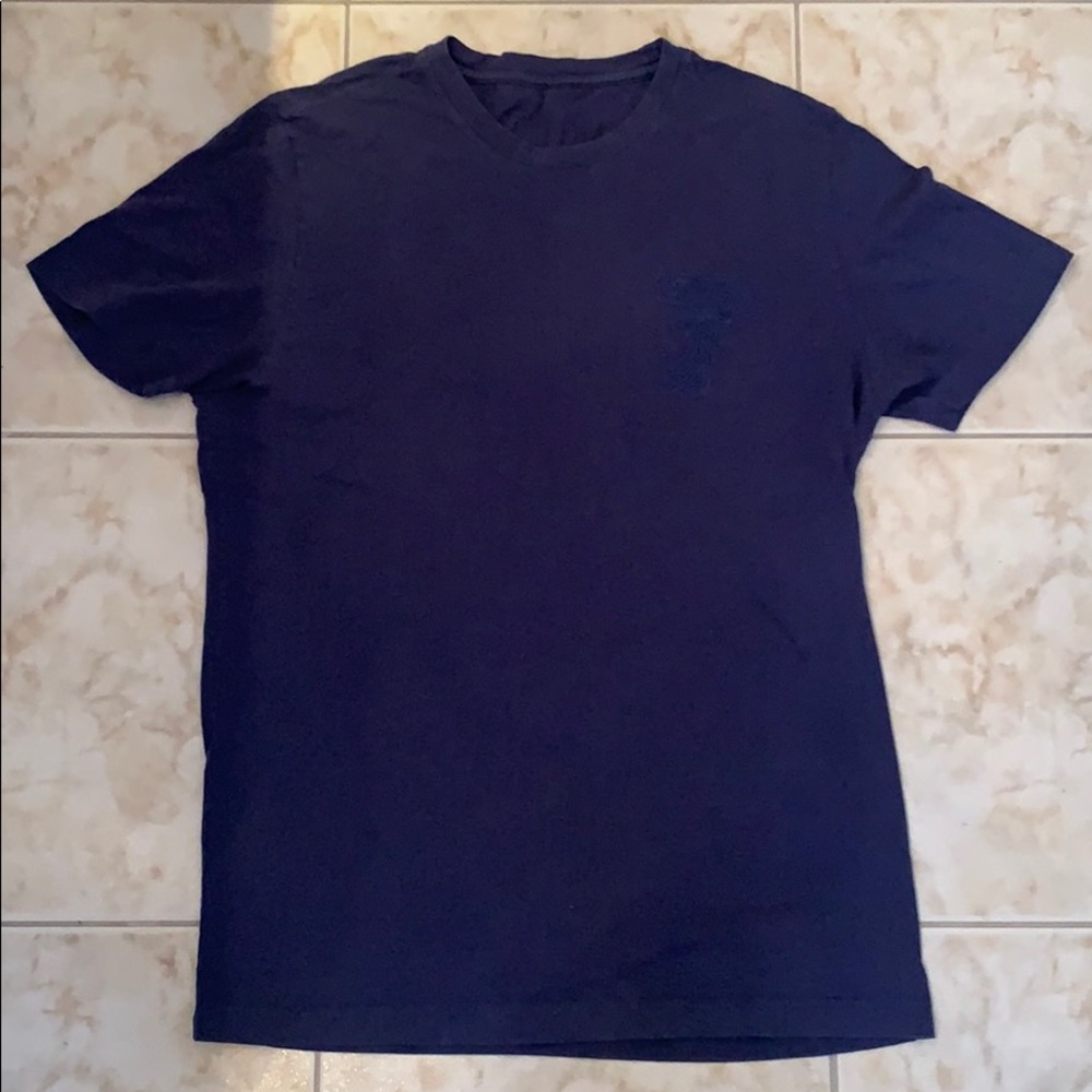 Versace Blue Short Sleeve T-Shirt Sz S
